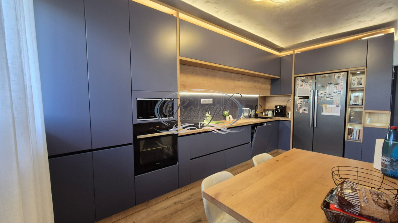 Apartament cu incalzire prin pardoseala si terasa panoramica in Baciu