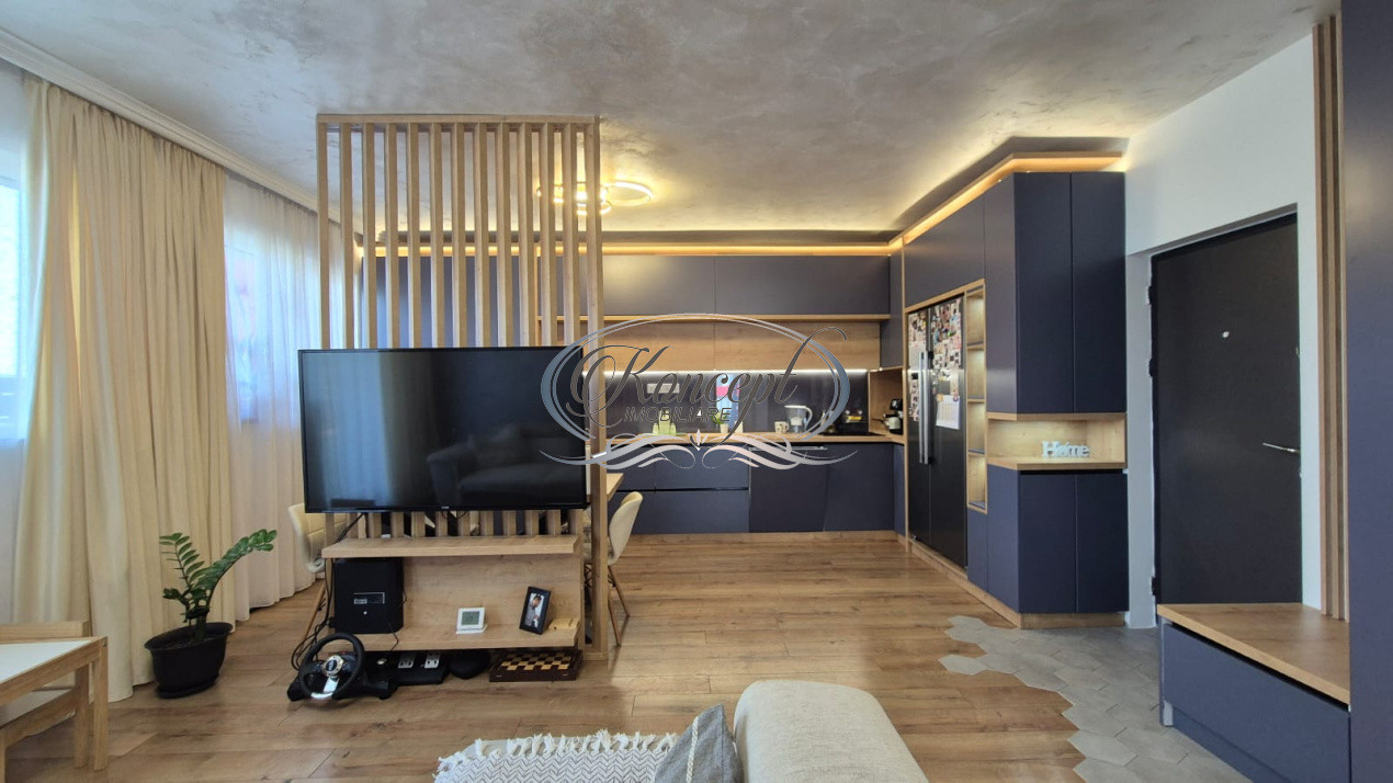 Apartament cu incalzire prin pardoseala si terasa panoramica in Baciu