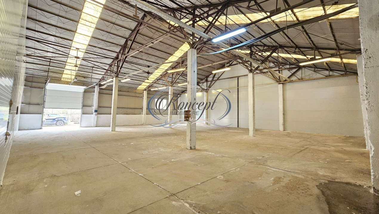 Hala Cluj Dambul Rotund – productie, depozitare, 400 mp, extindere posibila