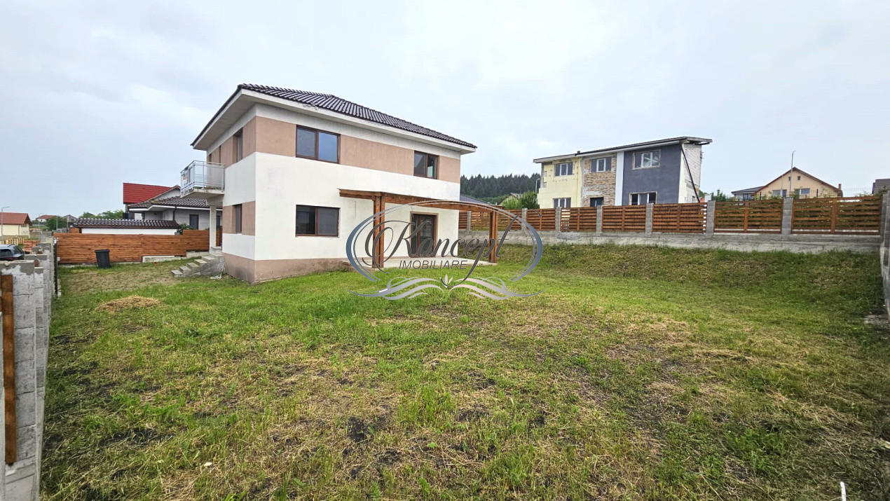 Casa individuala moderna si teren de 500 mp in Chinteni 