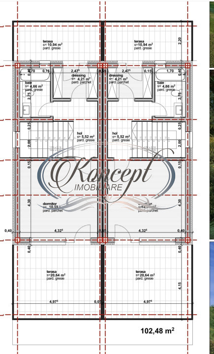 Duplex cu panorama si garaj in Cartierul Voronet
