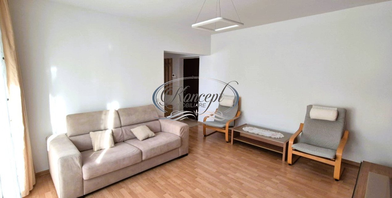 Apartament in Buna Ziua, bloc retras, cu spatii verzi si loc de joaca