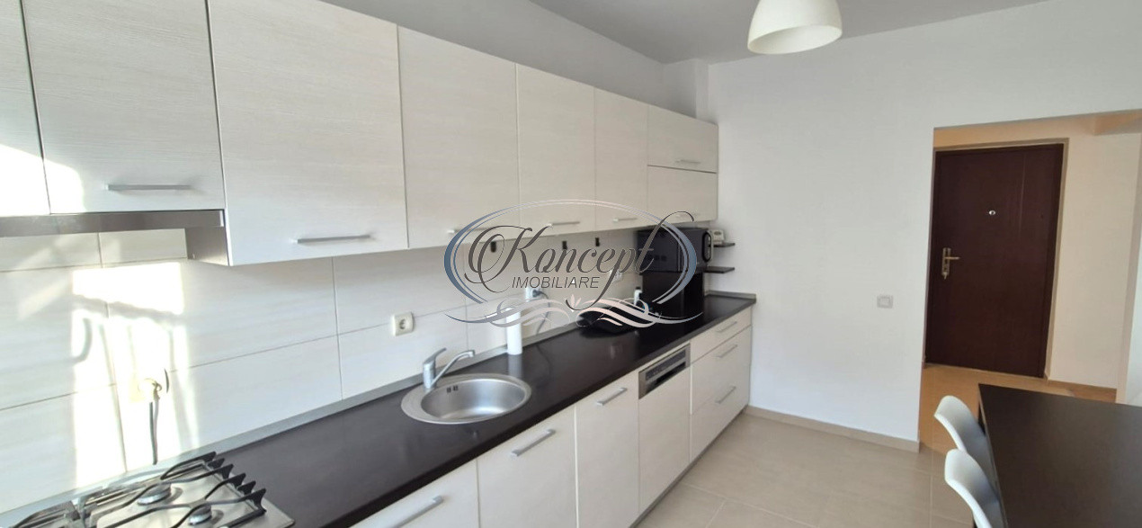 Apartament in Buna Ziua, bloc retras, cu spatii verzi si loc de joaca
