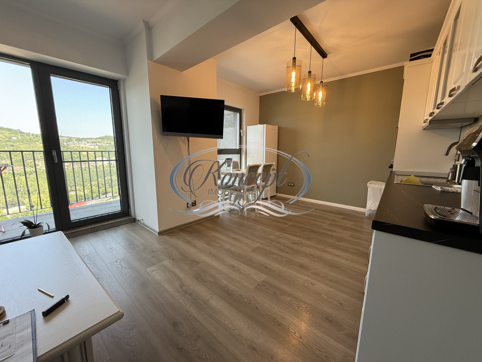 Apartament spatios in cel mai inalt bloc din Cluj cu parcare subterana