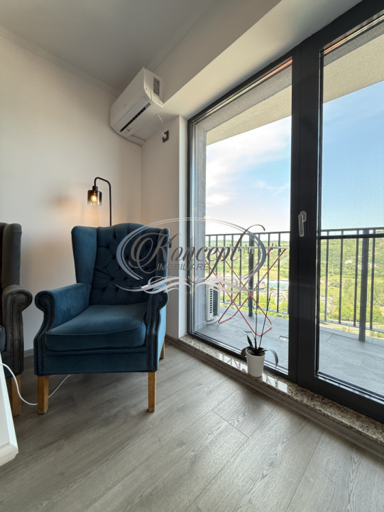 Apartament spatios in cel mai inalt bloc din Cluj cu parcare subterana