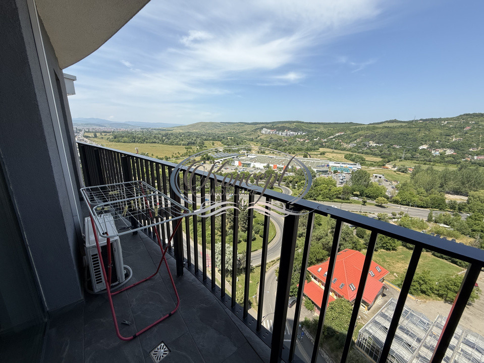 Apartament spatios in cel mai inalt bloc din Cluj cu parcare subterana