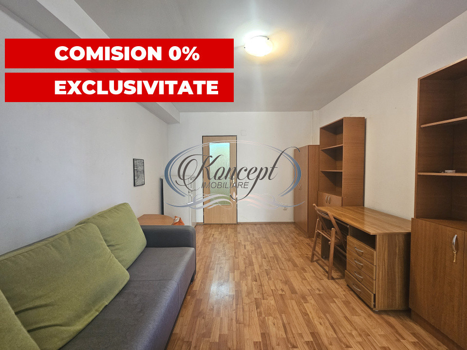 Garsoniera cu balcon si garaj subteran, ideal investitie, zona Iulius Mall