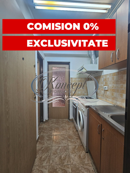 Garsoniera cu balcon si garaj subteran, ideal investitie, zona Iulius Mall