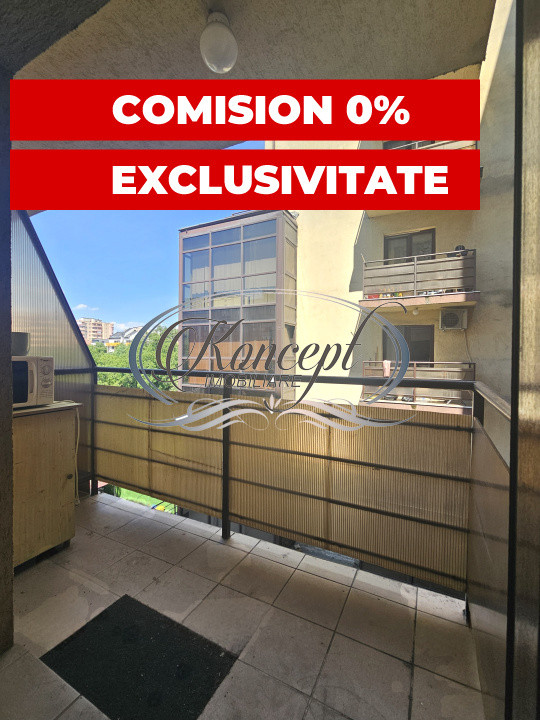 Garsoniera cu balcon si garaj subteran, ideal investitie, zona Iulius Mall