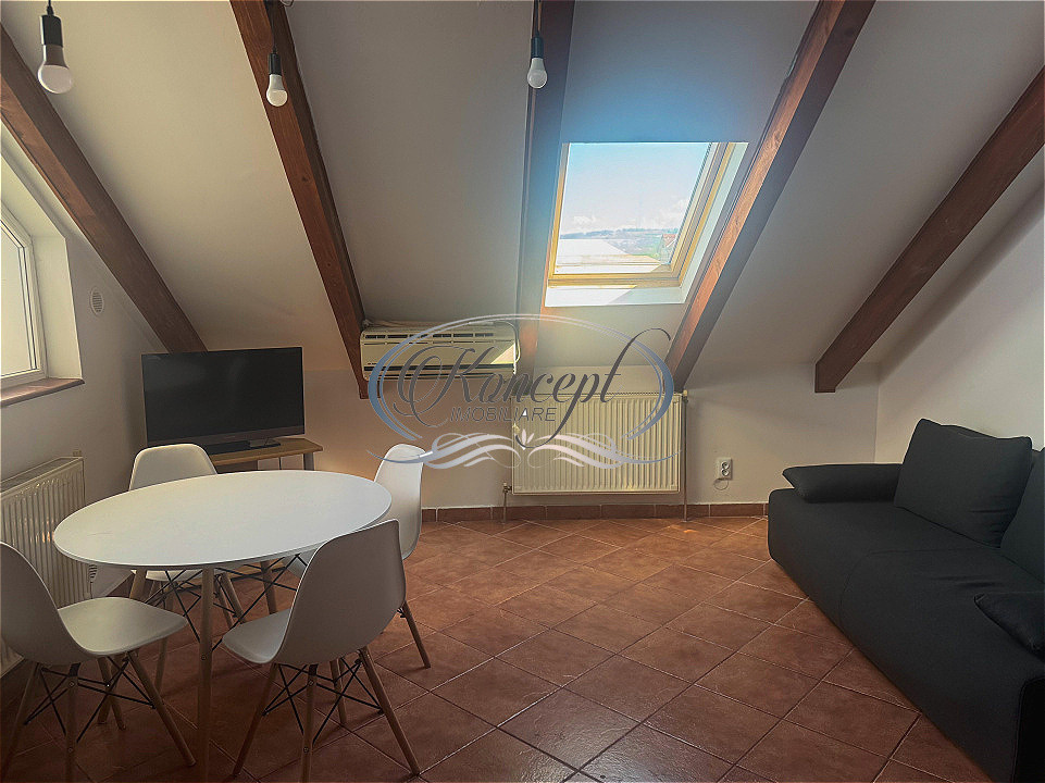 Apartament luminos cu pod si aer conditionat – Buna Ziua