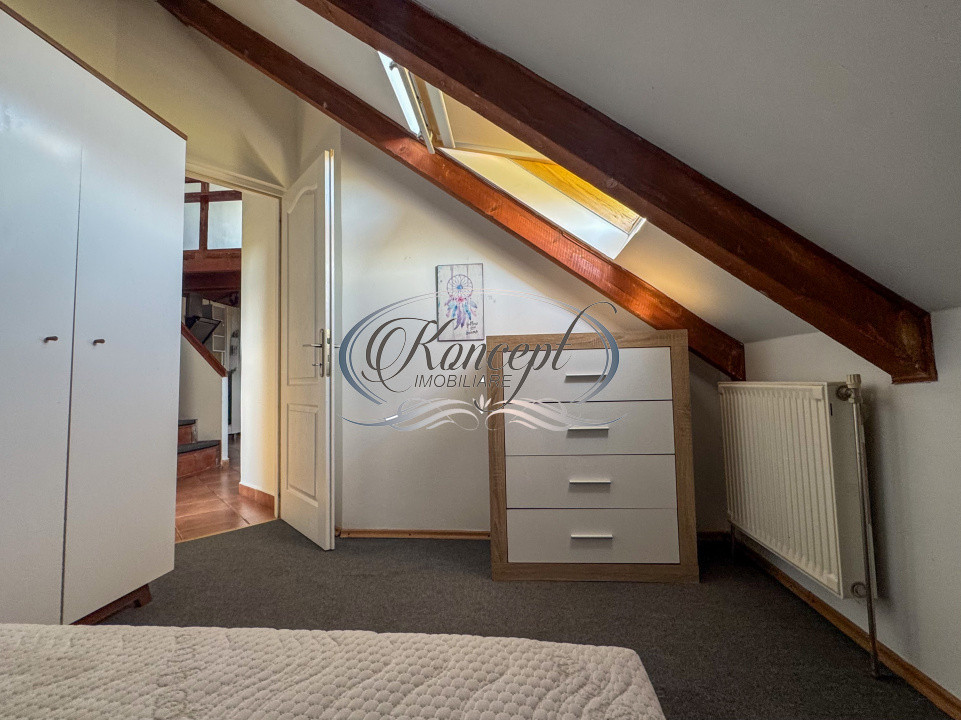 Apartament luminos cu pod si aer conditionat – Buna Ziua