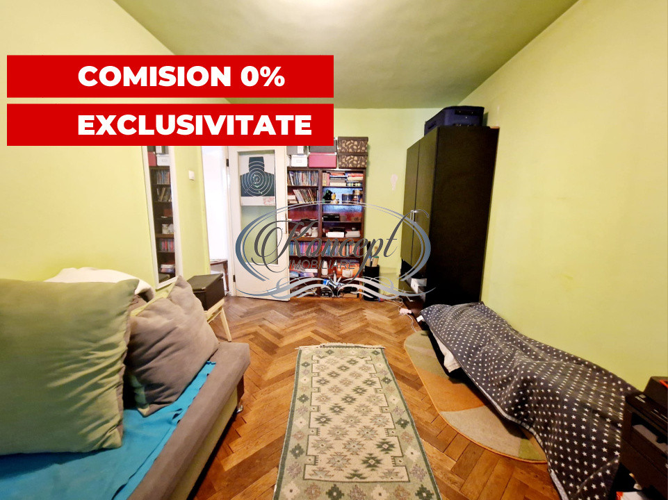 Apartament cu parchet masiv si centrala noua – zona linistita, Manastur