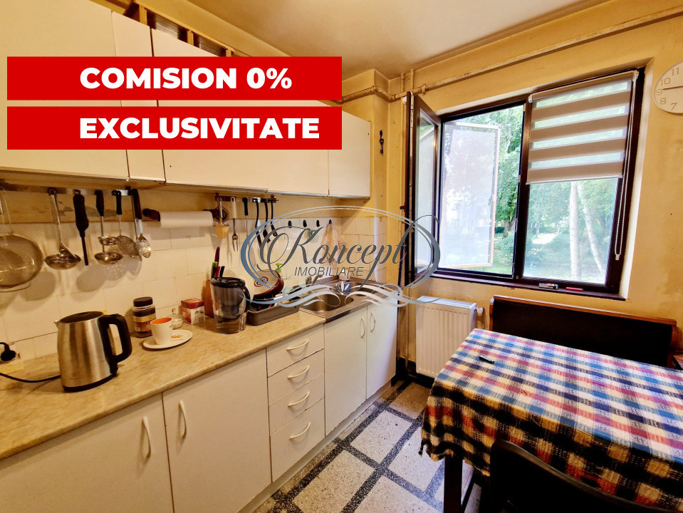 Apartament cu parchet masiv si centrala noua – zona linistita, Manastur