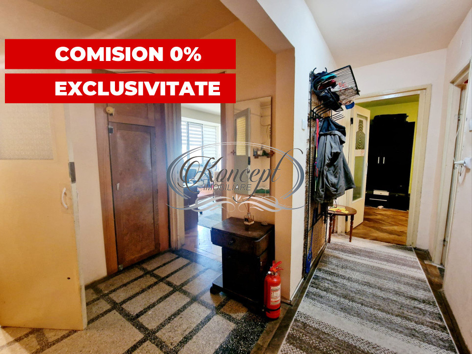Apartament cu parchet masiv si centrala noua – zona linistita, Manastur