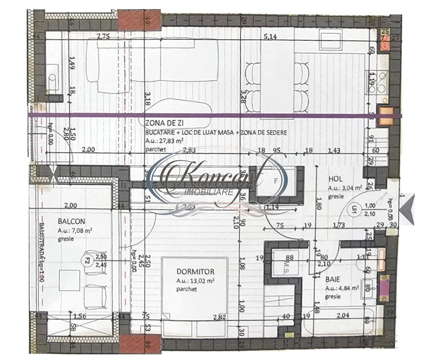 Apartament modern, incalzire in pardoseala, design premium – Cluj