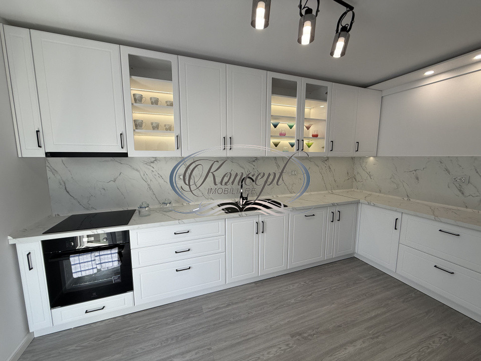 Apartament ultrafinisat cu terasa in Elite City 