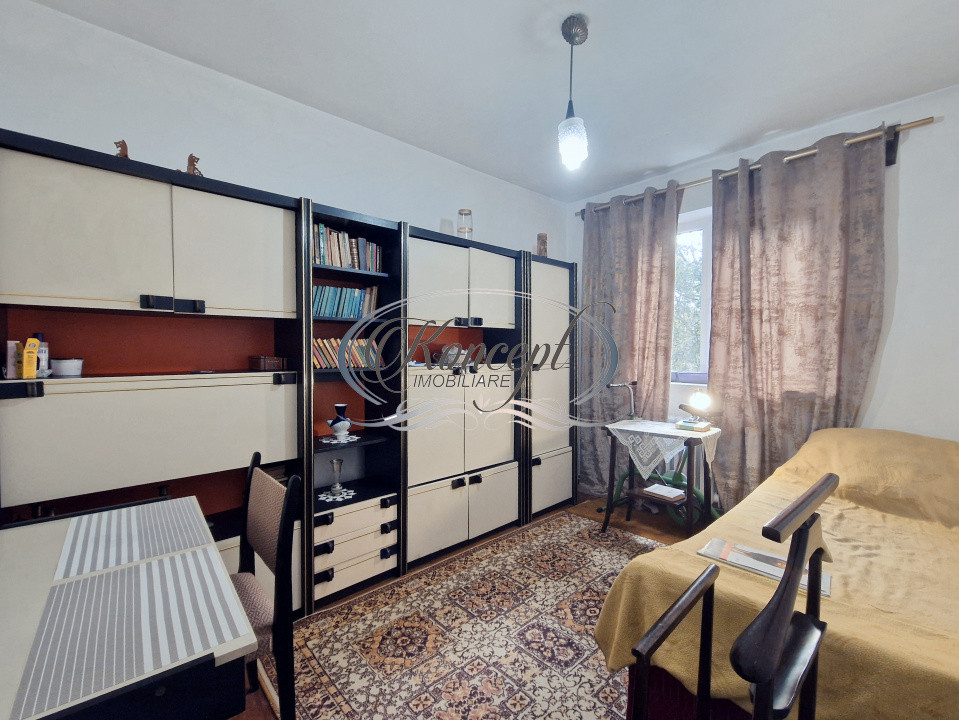 Apartament spatios cu pian, la eraj intermediar, zona Academiei de muzica 