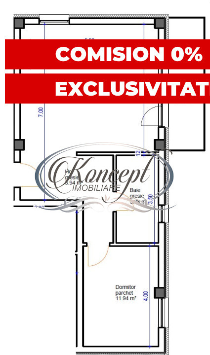 Apartament in bloc boutique, str. Sub Cetate