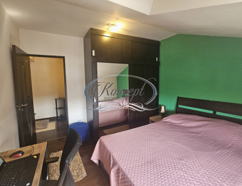 Apartament mobilat, zona Marasti, cu centrala proprie