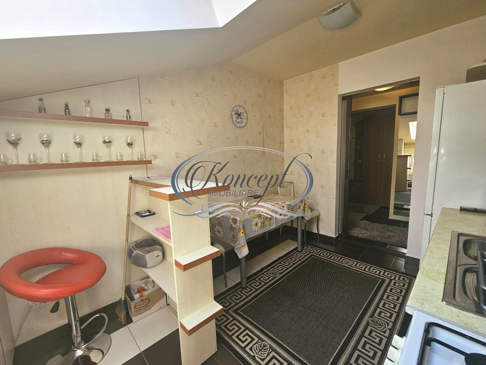 Apartament mobilat, zona Marasti, cu centrala proprie