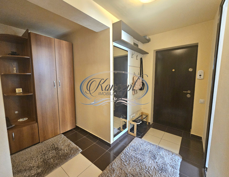 Apartament mobilat, zona Marasti, cu centrala proprie