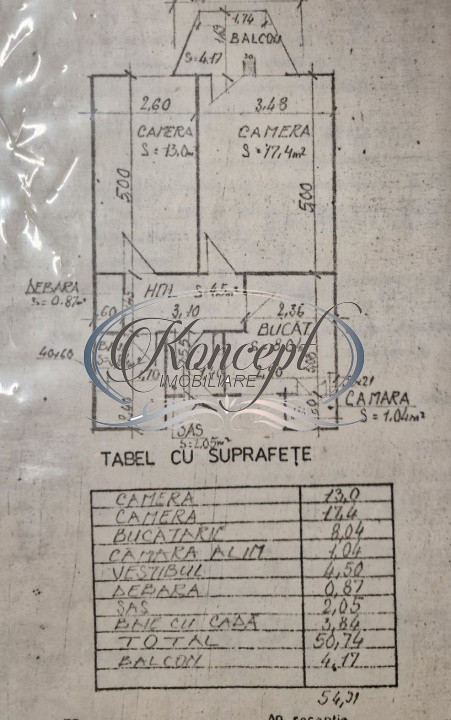 Apartament decomandat in cartierul Marasti