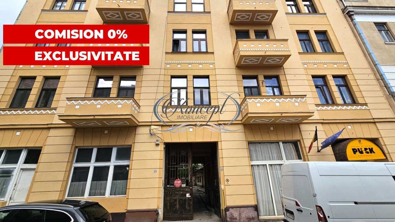 Studio ultracentral cu autorizatie aparthotel