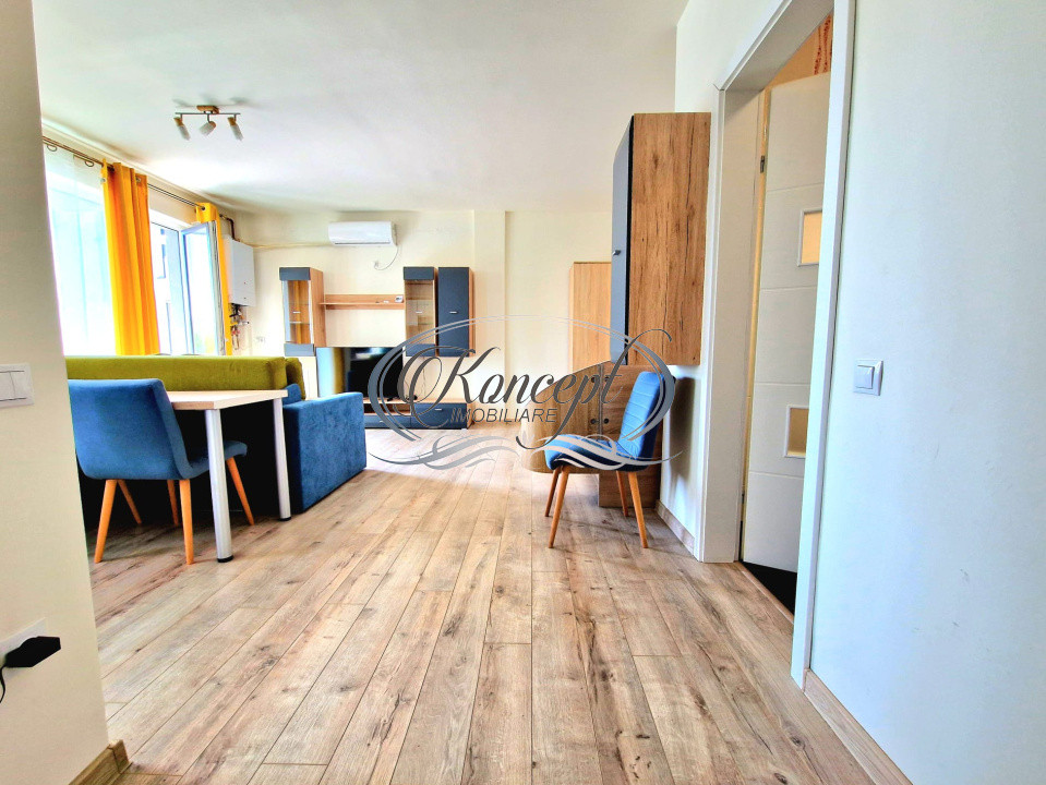 Locuinta complet mobilata cu balcon insorit si parcare, zona business