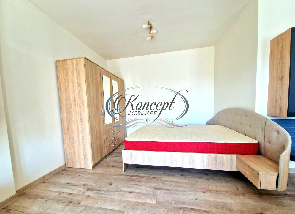 Locuinta complet mobilata cu balcon insorit si parcare, zona business