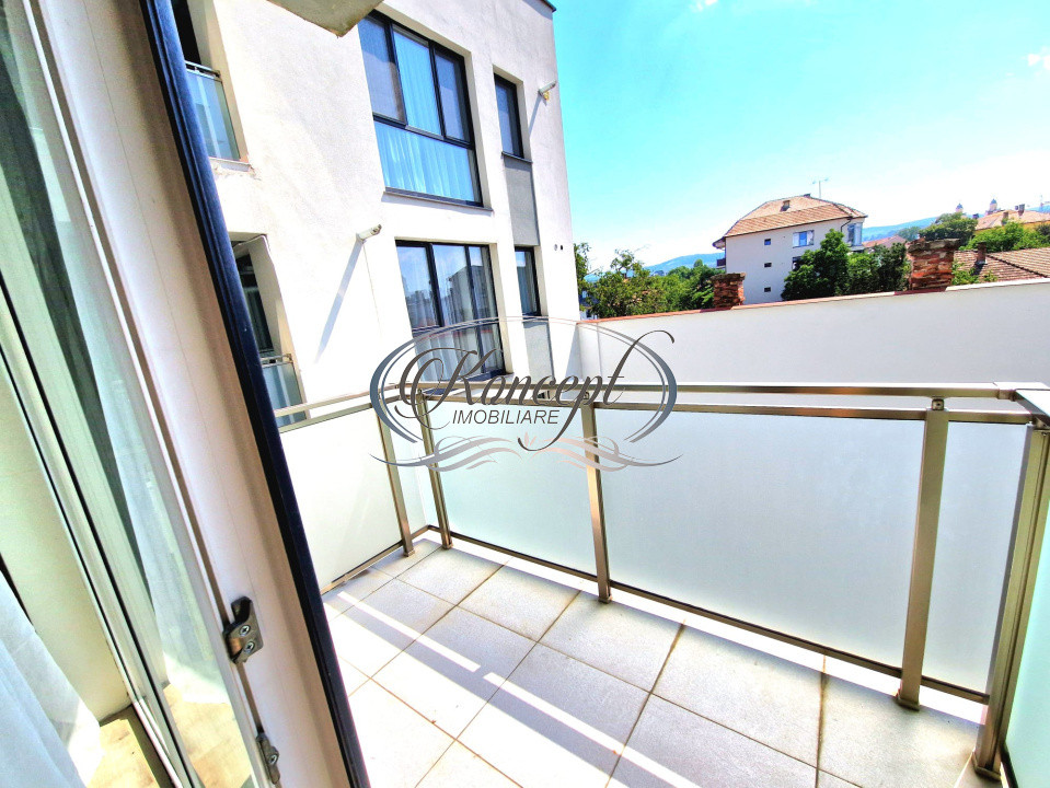 Locuinta complet mobilata cu balcon insorit si parcare, zona business
