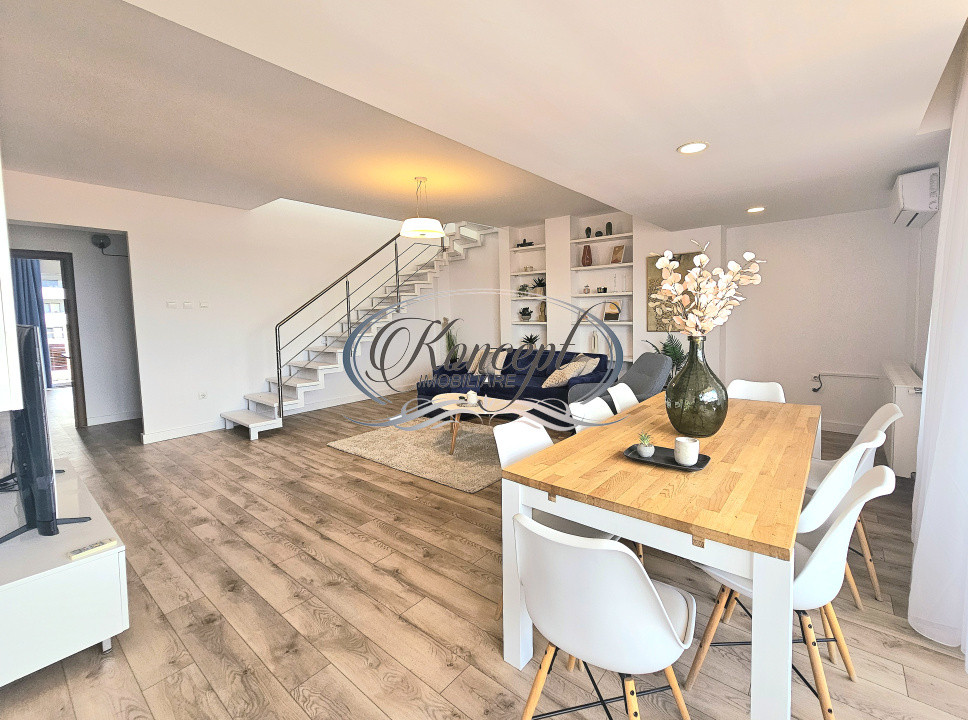 Apartament premium pe 2 niveluri cu parcare subterana, Buna Ziua