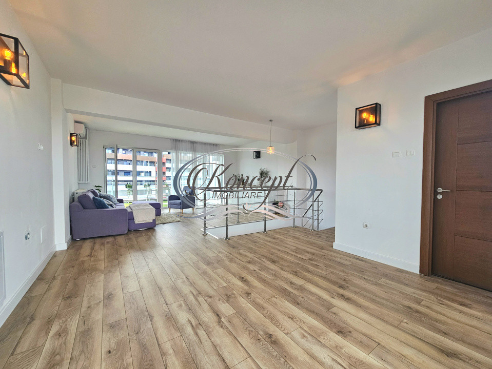 Apartament premium pe 2 niveluri cu parcare subterana, Buna Ziua