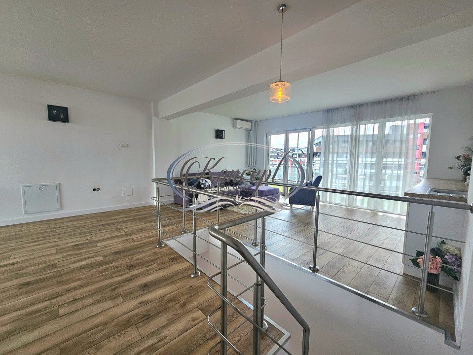 Apartament premium pe 2 niveluri cu parcare subterana, Buna Ziua