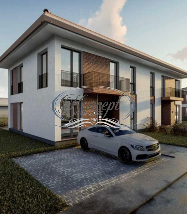 Duplex in ansamblu rezidential inchis, Chinteni