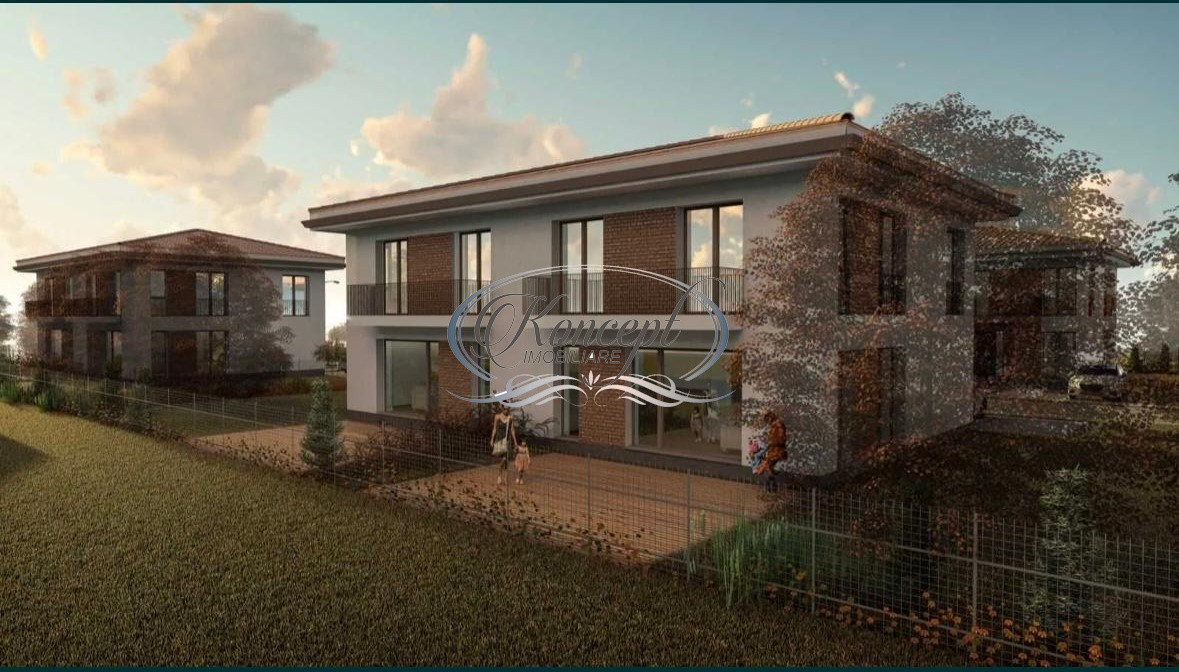 Duplex in ansamblu rezidential inchis, Chinteni