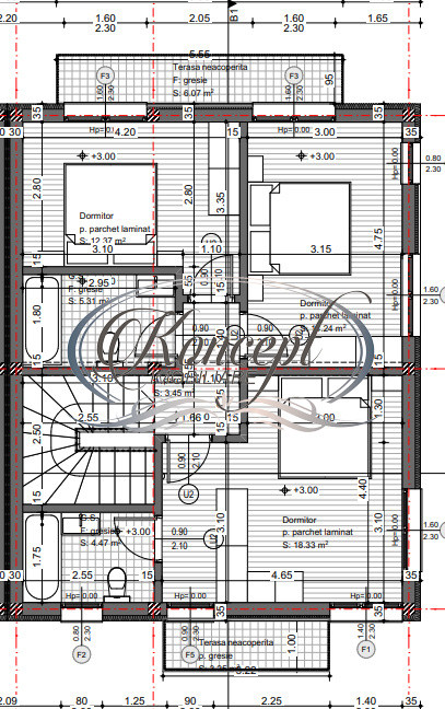 Duplex in ansamblu rezidential inchis, Chinteni