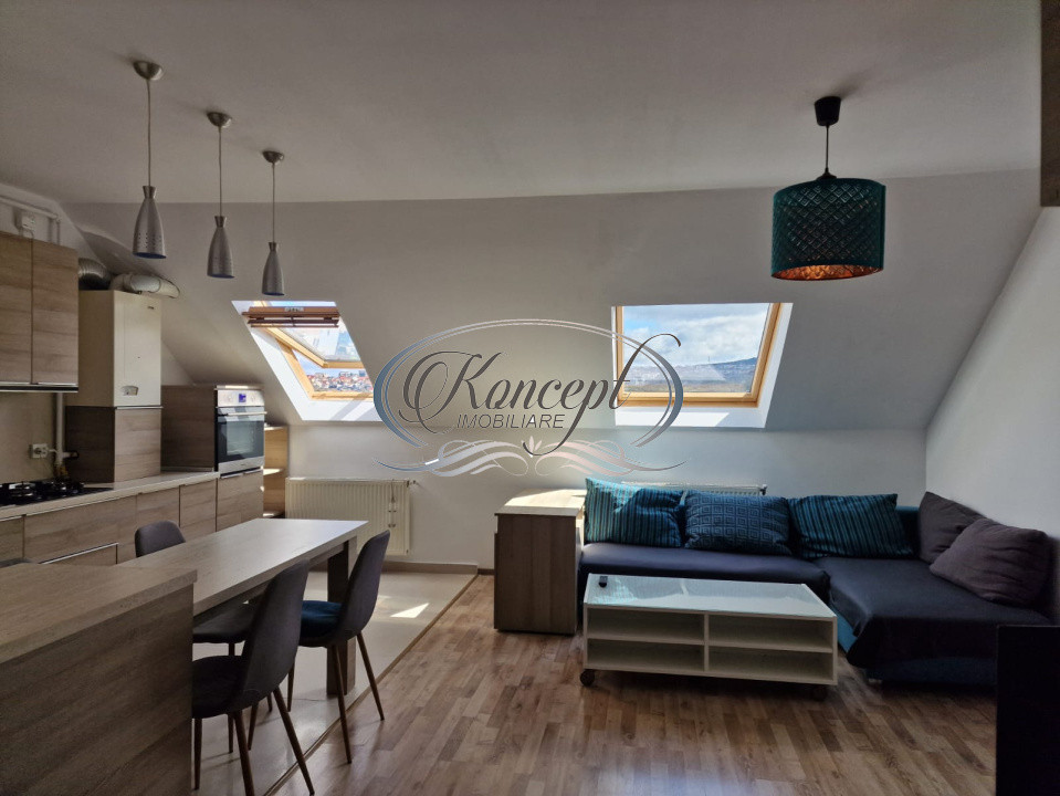 Apartament pe 2 niveluri cu panorama, cartier Manastur