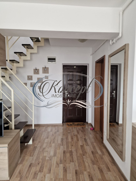 Apartament pe 2 niveluri cu panorama, cartier Manastur