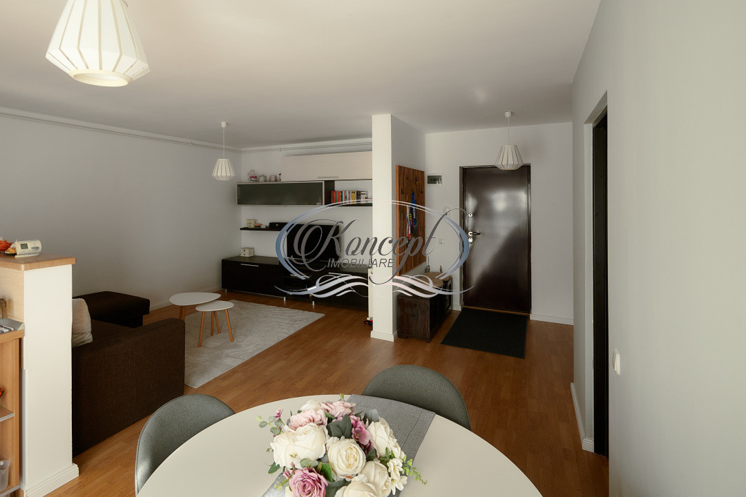 Vanzare apartament Floresti Teilor – 52 mp utili, balcon si parcare