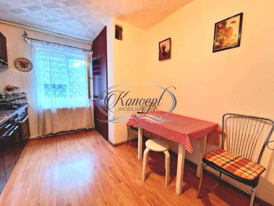 Apartament luminos si mobilat complet, cartier Intre Lacuri