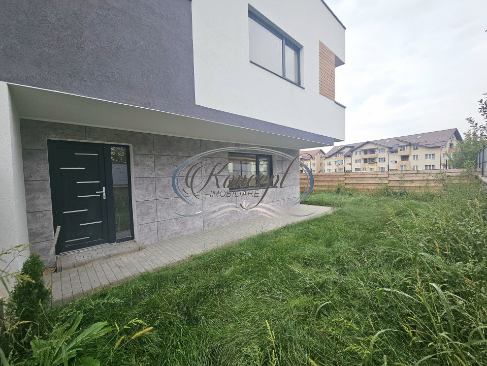 Casa de vanzare tip cvadruplex semifinisata zona Parcului Poligon, Floresti