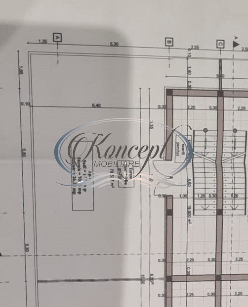 Casa de vanzare tip cvadruplex semifinisata zona Parcului Poligon, Floresti