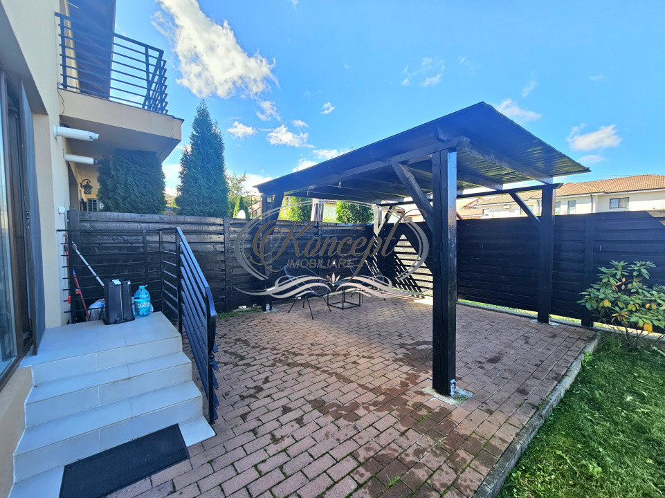 Inchiriere casa tip duplex cu curte privata si finisaje moderne, Floresti