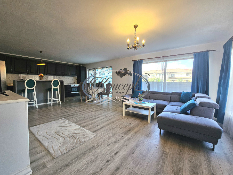 Inchiriere casa tip duplex cu curte privata si finisaje moderne, Floresti
