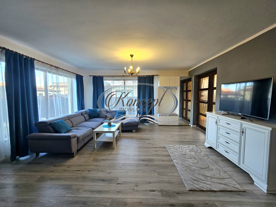 Inchiriere casa tip duplex cu curte privata si finisaje moderne, Floresti