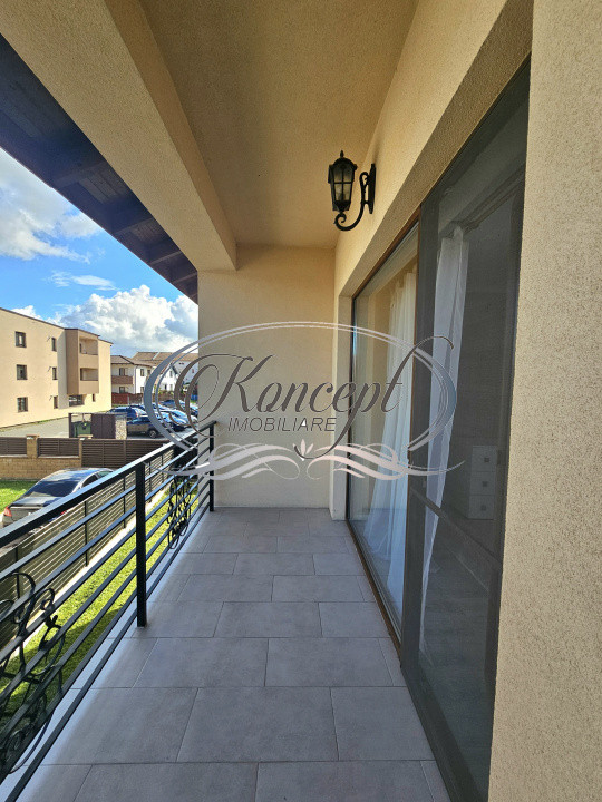 Inchiriere casa tip duplex cu curte privata si finisaje moderne, Floresti