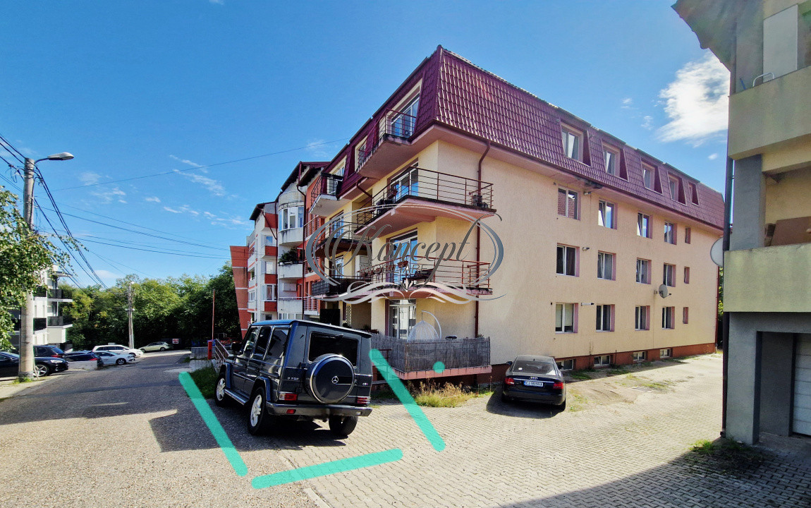 Apartament spatios cu 2 locuri de parcare in zona Spitalului de Recuperare