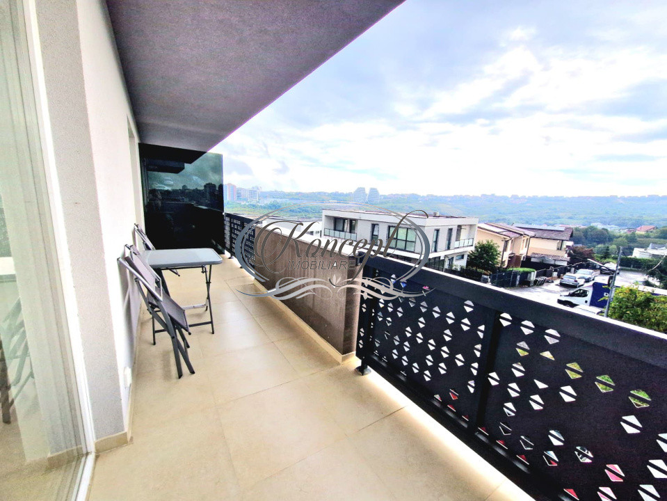 Inchiriere apartament cu priveliste spre oras si parcare subterana, Manastur