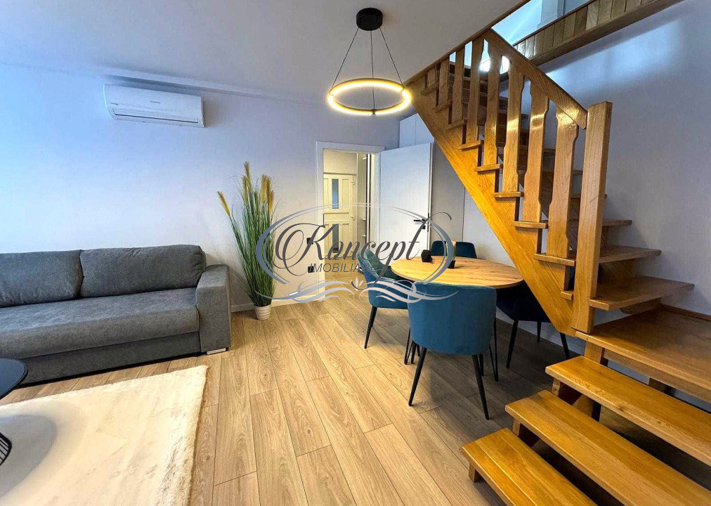 Inchiriere apartament cu mansarda si parcare in curte pe strada Decebal