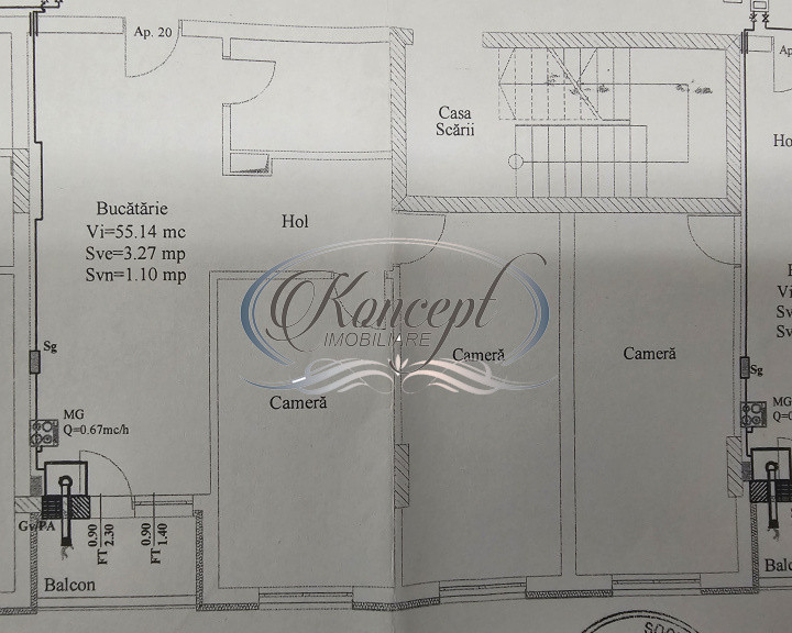 Apartament la cheie cu garaj subteran in zona BMW, Floresti